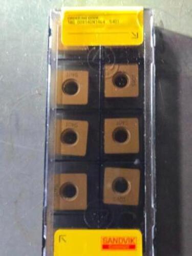 DESCRIPTION: (20) CARBIDE MODULMILL INSERTS BRAND/MODEL: SANDVIK COROMANT 180_009140N1464 S40T RETAIL$: $628.50 QTY: 20