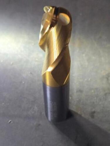 DESCRIPTION: (1) SOLID CARBIDE BALL END MILL BRAND/MODEL: HERTEL 59908244 SIZE: 3/4" DIA 1*1/2" LOC RETAIL$: $199.06 QTY: 1