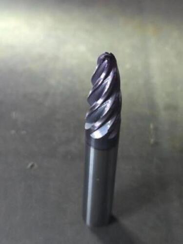 DESCRIPTION: (2) SOLID CARBIDE OVAL FORM BARREL CUTTER END ILLS BRAND/MODEL: ACCUPRO 03317161 SIZE: 3/8" DIA 0.8260" LOC RETAIL$: $311.32 QTY: 2