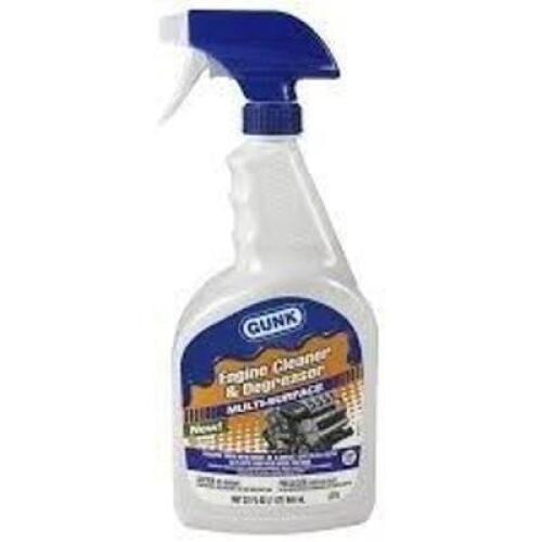 DESCRIPTION: (5) ENGINE CLEANER AND DEGREASERBRAND/MODEL: GUNK #54YK14SIZE: 32 OZRETAIL$: $9.06 EAQTY: 5
