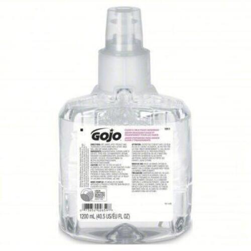 DESCRIPTION: (4) CLEAR AND MILD FOAM HANDWASH BRAND/MODEL: GOJO #1911-02 SIZE: 1200 ML RETAIL$: $45.00 EA QTY: 4