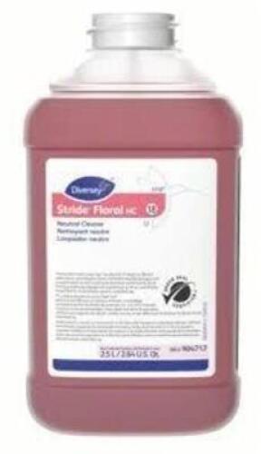 DESCRIPTION: (2) NEUTRAL CLEANER BRAND/MODEL: DIVERSEY STRIDE INFORMATION: FRAGRANCE FREE SIZE: 2.5 L RETAIL$: $132.40 TOTAL QTY: 2