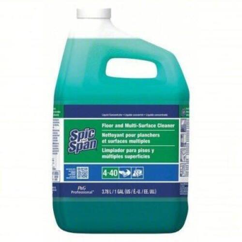 DESCRIPTION: (1) FLOOR AND MULTI-SURFACE CLEANER BRAND/MODEL: SPIC AND SPAN #2NDT2 SIZE: 1 GAL RETAIL$: $60.00 EA QTY: 1