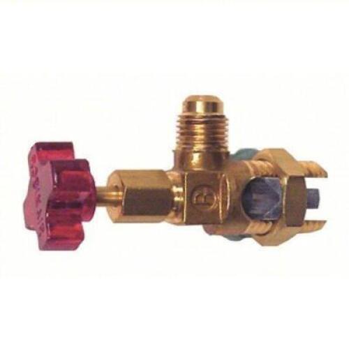 DESCRIPTION: (1) REFRIGERATION LINE PIERCING VALVE BRAND/MODEL: ROBINAIR #52VN82 SIZE: 1/4 in OD Connection Size, Metal RETAIL$: $36.89 EA QTY: 1