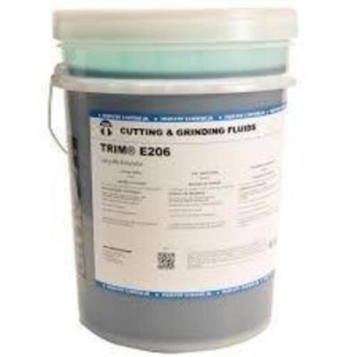DESCRIPTION: (1) CUTTING AND GRINDING FLUID BRAND/MODEL: METALWORKING FLUIDS TRIM E2206 SIZE: 5 GALLON RETAIL$: $228.99 EA QTY: 1