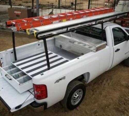 DESCRIPTION: (1) TRUCK BED DRAWER UNIT INFORMATION: 750LB LOAD RATING RETAIL$: $1,917.87 SIZE: 48" x 40" x 13" QTY: 1