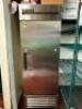 DESCRIPTION TRUE SINGLE DOOR REACH IN COOLER. BRAND / MODEL: TRUE T-23 ADDITIONAL INFORMATION SN# 7262250, 115 VOLT, 1 PHASE. IN WORKING ORDER. LOCATI
