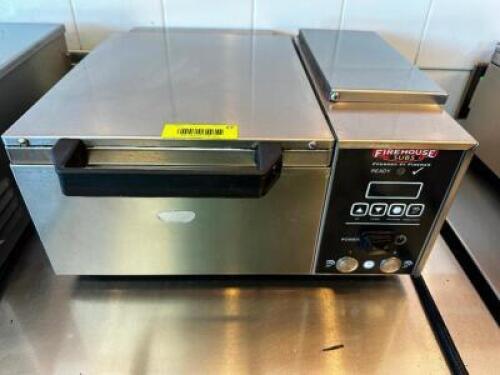 DESCRIPTION AJ ANTUNES COUNTER TOP DELUXE FOOD WARMER W/ DIGITAL STEAM CONTROL BRAND / MODEL: AJ ANTUNES ADDITIONAL INFORMATION 120 VOLT, 1 PHASE. RET