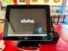 DESCRIPTION TWO TERMINAL NCR TOUCH SCREEN POINT OF SALE SYSTEM W/ ALOHA SOFTWARE AND BACK OFFICE COMPUTER. BRAND / MODEL: NCR ADDITIONAL INFORMATION W - 2