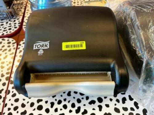 DESCRIPTION (2) TORK TOWEL DISPENSERS LOCATION COUNTER QTY 2