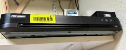 DESCRIPTION HIKVISION DIGITAL VIDEO RECORDER W/ (3) CAMERAS BRAND / MODEL: HIKVISION ADDITIONAL INFORMATION LADDER AND TOOLS REQUIRED FOR REMOVAL. LOC