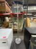 SIX FOOT METAL COAT RACK - 4