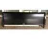 BLACK WOODEN KING SIZE FOOT BOARD