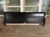 BLACK WOODEN KING SIZE FOOT BOARD - 3
