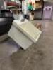 WHITE UTILITY SINK WITH FAUCET - 4
