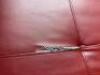 LEATHER "L" SHAPED SECTIONAL - 8