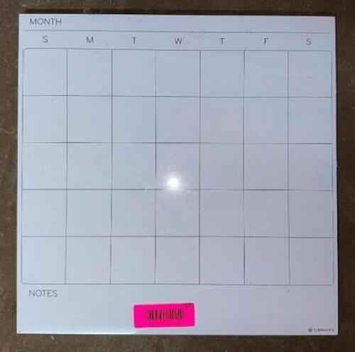 MONTHLY DRY ERASE BOARD CALENDAR