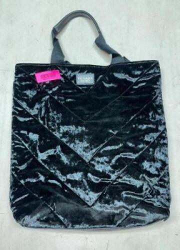BLACK VELVET HANDBAG