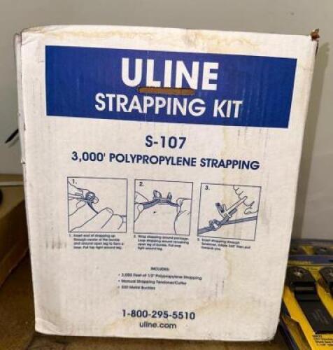 ULINE POLYPROPLENE STRAPPING KIT