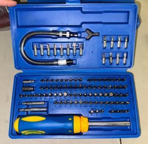 SCREWDRIVER SET WITH ASSORTED BITS