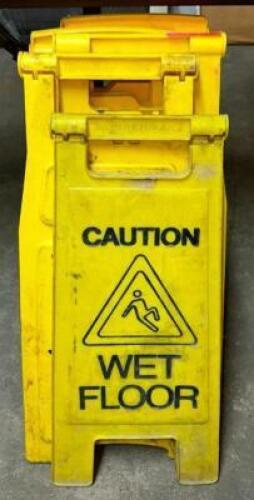 (5)- WET FLOOR SIGNS