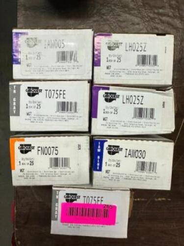 ASSORTED BOXES OF WHEEL WEIGHTS