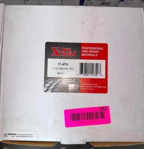 (4)- BOXES OF XTRA SEAL TIRE REPAIR PATCHES