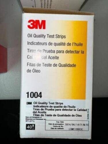 (3)- OIL QUALITY TEST STRIPS