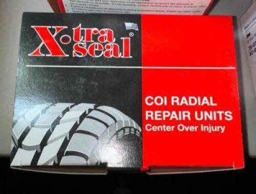 (4)- BOXES OF TIRE REPAIR PATCHES