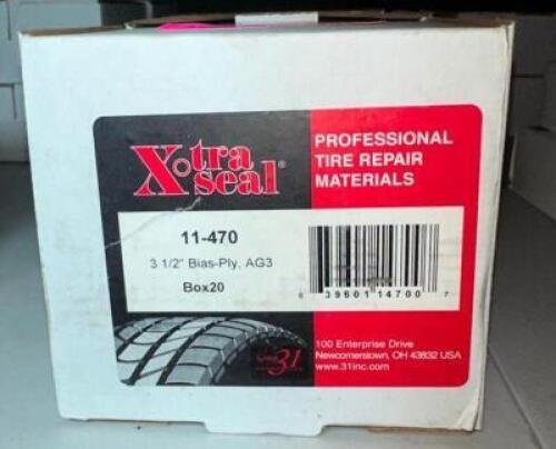 (3)- BOXES OF TIRE REPAIR PATCHES