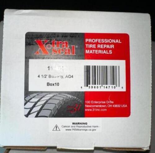 (4)- BOXES OF TIRE REPAIR PATCHES