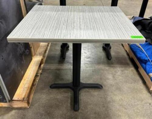 HEAVY COMPOSITE TOP DINING TABLE