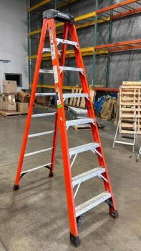 8' FIBERGLASS LADDER