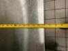DESCRIPTION 30" X 18" STAINLESS TABLE W/ 4" BACK SPLASH SIZE 30" X 18" LOCATION KITCHEN QTY 1 - 2