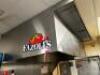 DESCRIPTION CAPTIVE AIR 7' X 65" STAINLESS EXHAUST HOOD W/ MAKE UP AIR AND EXHAUST FAN. BRAND / MODEL: CAPTIVE AIR ADDITIONAL INFORMATION BCL CAN HAVE - 3