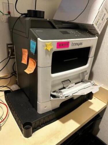 DESCRIPTION LEXMARK MX310DN OFFICE PRINTER LOCATION OFFICE QTY 1
