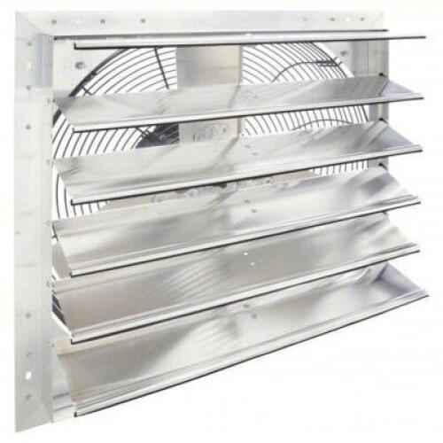 DESCRIPTION: (1) SHUTTER MOUNT EXHAUST FAN BRAND/MODEL: DAYTON #484X47 INFORMATION: 1 SPEED, 1/3 HP, TOTALLY ENCLOSED AIR OVER, 4,479 CFM, 1 PH SIZE: