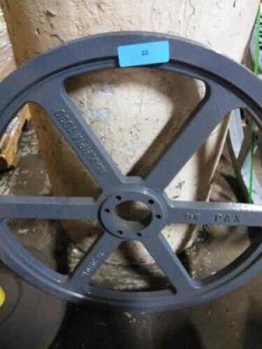 DESCRIPTION: (1) PUMP PULLEY BRAND/MODEL: SEE INSPECTION SIZE: 24.0X1C-SF QTY: 1