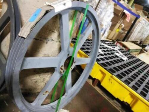 DESCRIPTION: (1) PUMP PULLEY BRAND/MODEL: SEE INSPECTION SIZE: MAXRPM890 QTY: 1