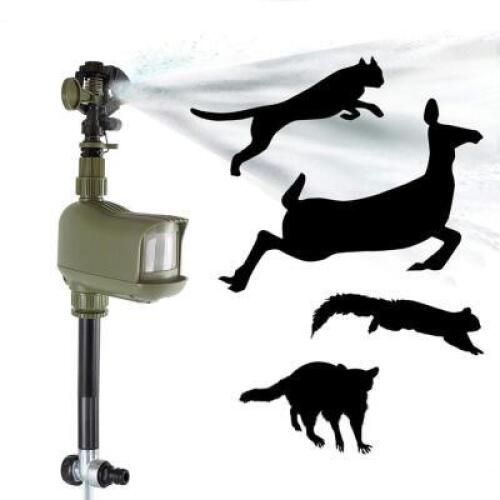 MOTION ACTIVATED ANIMAL REPELLENT SPRINKLER
