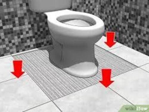 DESCRIPTION: (1) TOILET BASE INFORMATION: WHITE, PORCELAIN QTY: 1