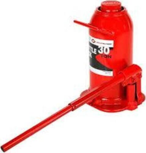 DESCRIPTION: (1) BOTTLE JACK BRAND/MODEL: AMERICAN FORGE AND FOUNDRY #3630 INFORMATION: 30 TON CAPACITY RETAIL$: $307.79 EA QTY: 1