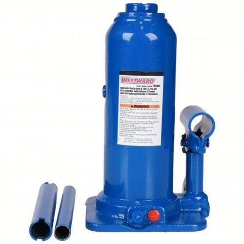 DESCRIPTION: (2) HIGH CLEARANCE BOTTLE JACK BRAND/MODEL: WESTWARD #787LA4 INFORMATION: BOTTLE JACK, STEEL, MANUAL HANDLE, MECHANICAL, 8 7/8 IN MIN HT