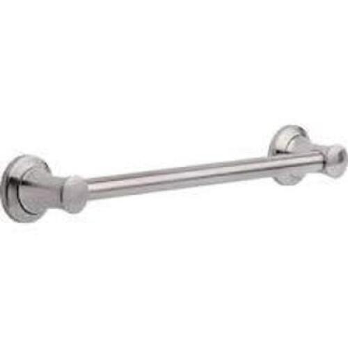 DESCRIPTION: (1) TRADITIONAL GRAB BAR BRAND/MODEL: DELTA #41612-SS INFORMATION: STAINLESS STEEL SIZE: 12" RETAIL$: $116.34 EA QTY: 1