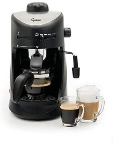 4-CUP ESPRESSO AND CAPPUCCINO MACHINE