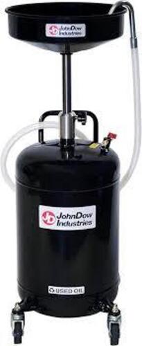 DESCRIPTION: (1) SELF-EVACUATING PORTABLE OIL DRAINBRAND/MODEL: JOHN DOW #JDI-18DCINFORMATION:&nbsp;NO WHEELS INCLUDEDSIZE: 18 GALLONRETAIL$: $312.49 EAQTY: 1
