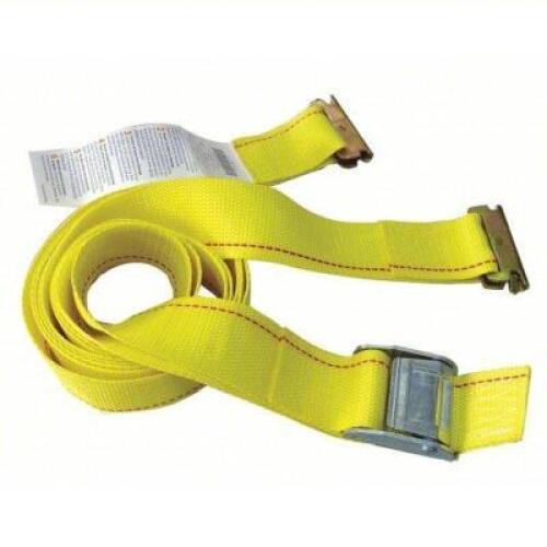 DESCRIPTION: (5) TIE DOWN STRAP BRAND/MODEL: PRODUCT NUMBER #55ET74 INFORMATION: YELLOW, CAM BUCKLE, E-TRACK, GEN PURPOSE, 2 IN WD, 666 LB WLL SIZE: 1