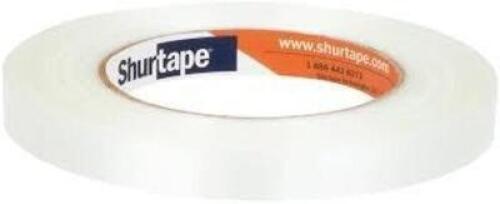 DESCRIPTION: (12) ECONOMY GRADE STRAPPING TAPE BRAND/MODEL: SHURTAPE SIZE: 1.88IN X 60YD RETAIL$: $35.14 EA QTY: 12