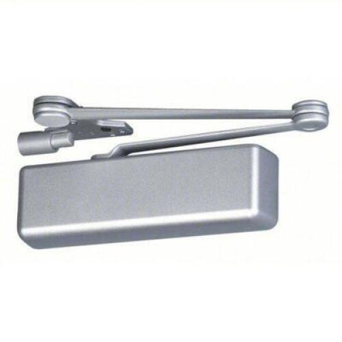 DESCRIPTION: (1) DOOR CLOSER BRAND/MODEL: 52JR01 SIZE: Parallel/Std/Top Frame Mounting Type, Grade 1 - Heavy Duty, Aluminum RETAIL$: $521.29 EA QTY: 1
