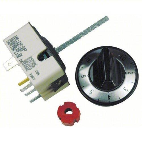 DESCRIPTION: (4) RESIDENTIAL UNI-KIT INFINITE CONTROL SWITCH BRAND/MODEL: ROBERTSHAW #23UN66 SIZE: Fits GLT/Harpco/Wyman Brand, Ranges, Hot Plates, Wa